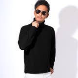 ブラック | ニット メンズ タートルネック | LUXSTYLE