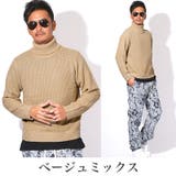 ニット メンズ タートルネック | LUXSTYLE | 詳細画像9