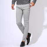 グレー | スキニーパンツ メンズ 裏起毛 | LUXSTYLE