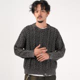 ブラック | ニット セーター メンズ | LUXSTYLE