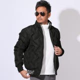 ブラック | 中綿ジャケット ブルゾン メンズ | LUXSTYLE