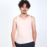 ピンク | タンクトップ メンズ ワッフル | LUXSTYLE