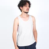 ホワイト | タンクトップ メンズ ワッフル | LUXSTYLE