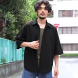 ブラック | 半袖シャツ カジュアルシャツ メンズ | LUXSTYLE