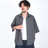 チャコール | 半袖シャツ カジュアルシャツ メンズ | LUXSTYLE