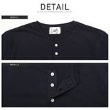 ロンＴ メンズ ヘンリーネック | LUXSTYLE | 詳細画像10 