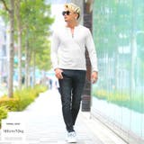 ロンＴ メンズ ヘンリーネック | LUXSTYLE | 詳細画像5 