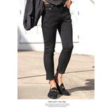 ブラック | スキニー アンクル パンツ | LUXSTYLE