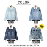 ボア デニムジャケット メンズ | LUXSTYLE | 詳細画像2