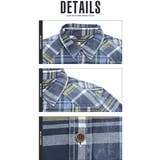 デニムシャツ チェックシャツ メンズ | LUXSTYLE | 詳細画像11 