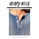 ヘンリーネック Tシャツ メンズ | LUXSTYLE | 詳細画像7 