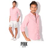 ピンク | シャツ メンズ ７分袖 | LUXSTYLE