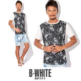 Bホワイト | Tシャツ メンズ 半袖 | LUXSTYLE