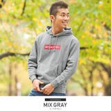 ミックスグレー | パーカー メンズ スウェット | LUXSTYLE