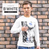 Bホワイト | Tシャツ メンズ 長袖 | LUXSTYLE