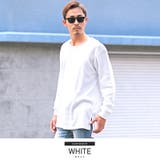 ホワイト | Tシャツ メンズ ロンT | LUXSTYLE