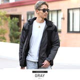 グレー | マウンテンパーカー 中綿ジャケット メンズ | LUXSTYLE