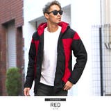 レッド | マウンテンパーカー 中綿ジャケット メンズ | LUXSTYLE