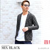 ミックスブラック | テーラードジャケット メンズ スラブBITTER | LUXSTYLE