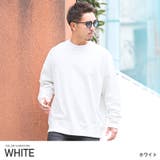 ホワイト | トレーナー メンズ スウェット | LUXSTYLE
