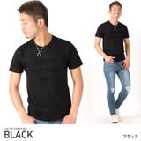 ブラック | Tシャツ エンボス 加工 | LUXSTYLE
