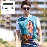 1ホワイト | Tシャツ メンズ 半袖 | LUXSTYLE