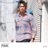 ピンク | シャツ メンズ 7分袖 | LUXSTYLE