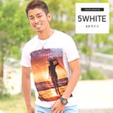 5ホワイト | Tシャツ メンズ 半袖 | LUXSTYLE