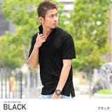 ブラック | ポロシャツ メンズ イタリアンカラー | LUXSTYLE