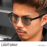 ライトグレー | サングラス メンズ グラサン | LUXSTYLE