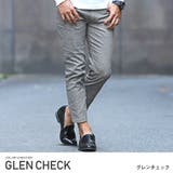 グレンチェック | アンクルパンツ メンズ グレンチェック | LUXSTYLE