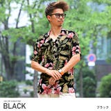 ブラック | シャツ メンズ オープンカラー | LUXSTYLE