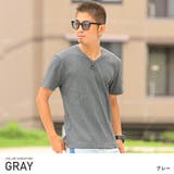 グレー | Tシャツ メンズ 半袖 | LUXSTYLE