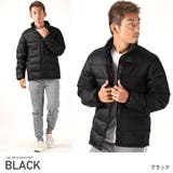 ブラック | 中綿ジャケット メンズ ブルゾン | LUXSTYLE