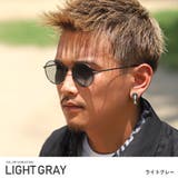 ライトグレー | ボストン サングラス メンズ | LUXSTYLE