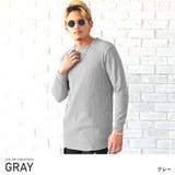 グレー | ロンT メンズ 長袖Tシャツ | LUXSTYLE