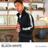 ブラック×ホワイト | トラックジャケット メンズ サイドライン※ボトムス別売り※ | LUXSTYLE