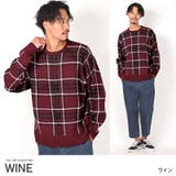 ワイン | ニット メンズ セーター | LUXSTYLE