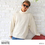 ホワイト | ニット セーター メンズ | LUXSTYLE
