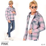 ピンク | シャツ メンズ チェックシャツ | LUXSTYLE
