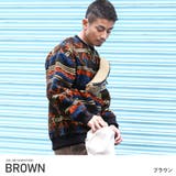 ブラウン | ボア トレーナー メンズ | LUXSTYLE