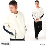 ホワイト | ボア トレーナー メンズ | LUXSTYLE