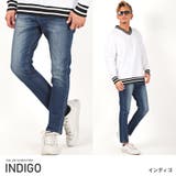 インディゴ | スキニー デニム パンツ | LUXSTYLE