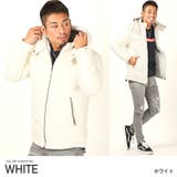ホワイト | 中綿ジャケット メンズ ブークレ | LUXSTYLE