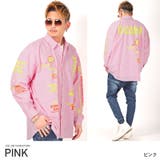 ピンク | 長袖シャツ メンズ ビッグシルエット | LUXSTYLE