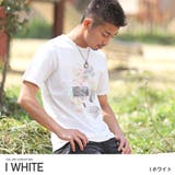 Iホワイト | Tシャツ メンズ 半袖 | LUXSTYLE