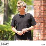 グレー | Tシャツ メンズ 半袖 | LUXSTYLE