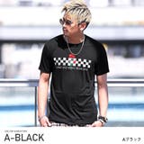 Aブラック | Tシャツ メンズ 半袖 | LUXSTYLE