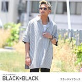 ブラック×ブラック | シャツ メンズ 半袖 | LUXSTYLE