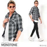 モノトーン | シャツ メンズ 5分袖 | LUXSTYLE